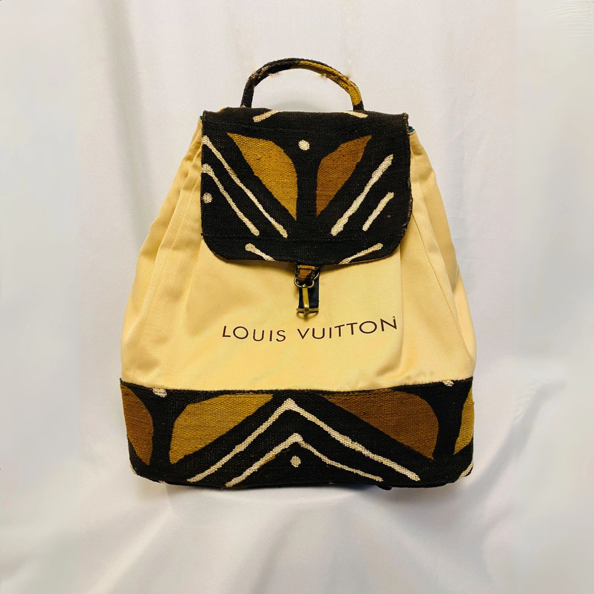 Upcycled Dust Bag Backpack